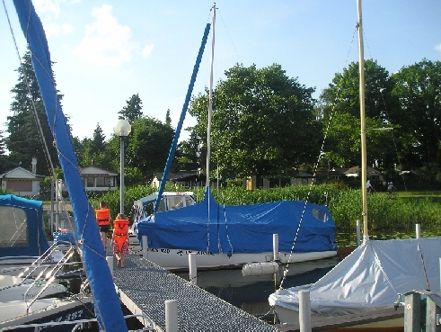 Liegeplatz: Scharfe Lanke, Berlin Spandau
